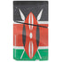 Kenya Flag Distressed PS5 Slim Disk Console Skin